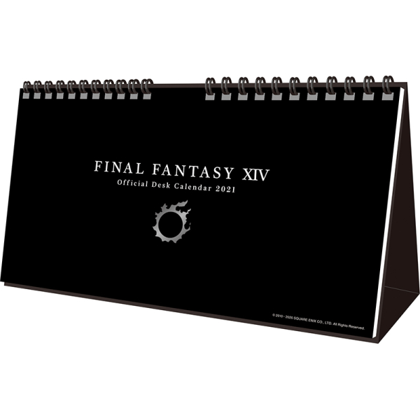FINAL FANTASY XIV: Official Desk Calendar 2021 (Calendar is valid again in 2027)
